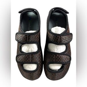 Women's Size 11/Men's 9 Adjustable Stable Slippers For Swollen Feet/Walking Shoe